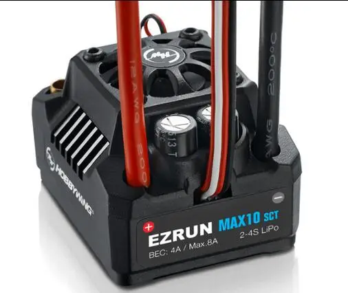 Hobbywing EZRUN MAX10-SCT 1:10 водонепроницаемый ESC для автомобиля |