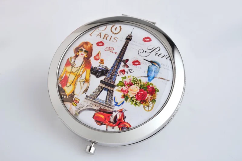 Компактное Карманное мини зеркало для макияжа подарки подружкам невесты на