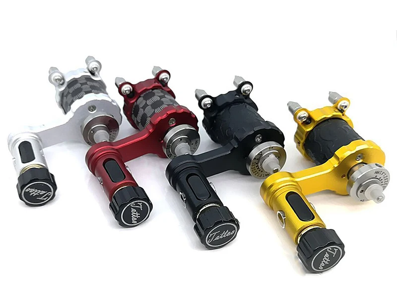 

QINK Adjustable Eccentric Wheel Tattoo Machine Rotary Stroke Direct Drive Tattoo Gun Taiwan Motor Liner And Shader