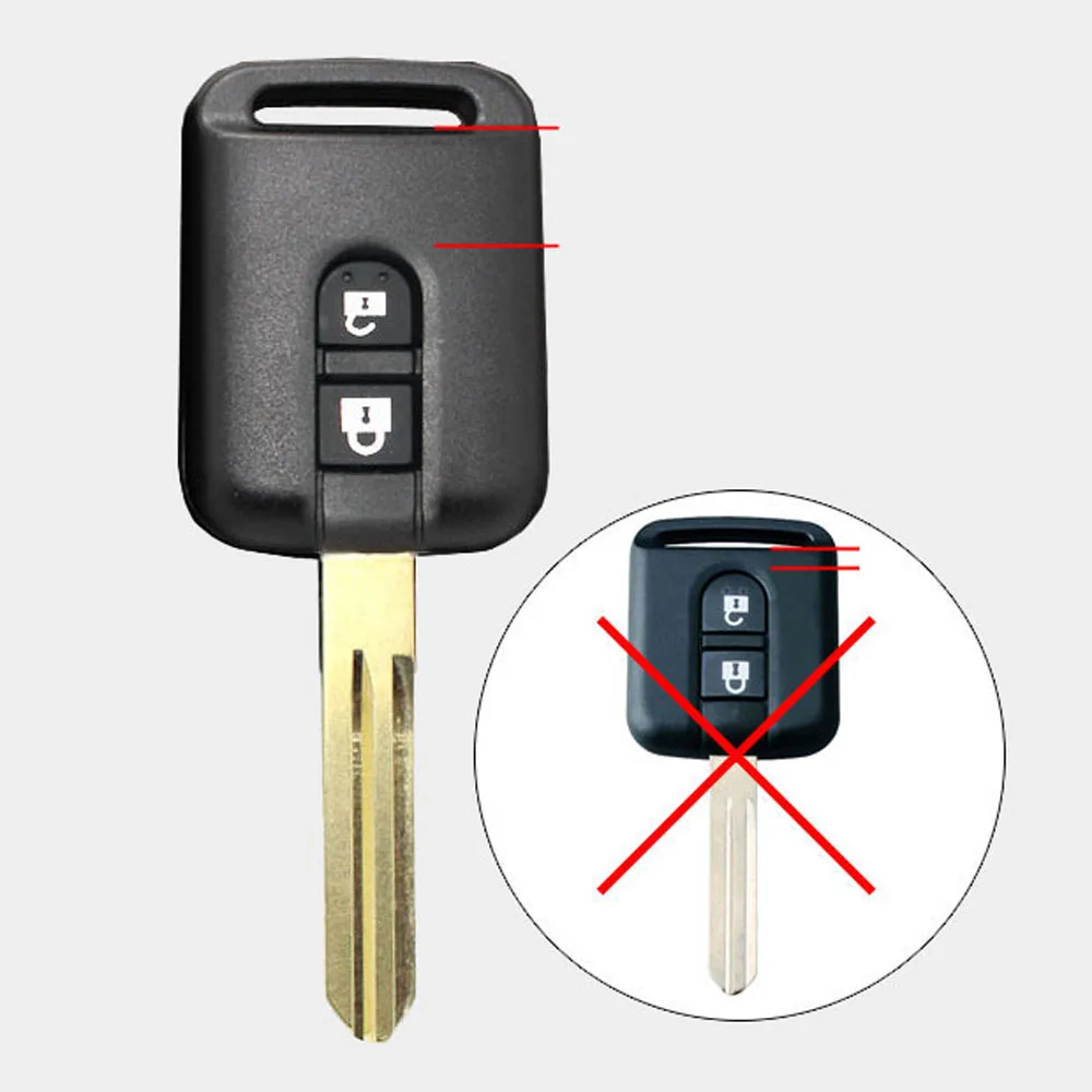 2 кнопки кожаный чехол для ключей автомобиля для Nissan Pathfinder Qashqai Nissan Micra Navara Almera Note Авто дистанционный брелок крышка сумка для ключей