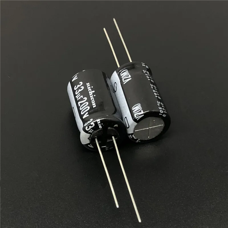 5 шт/50 шт 33uF 200V33uF NICHICON VZ серия 12 5x20 мм широкий диапазон температур алюминиевый