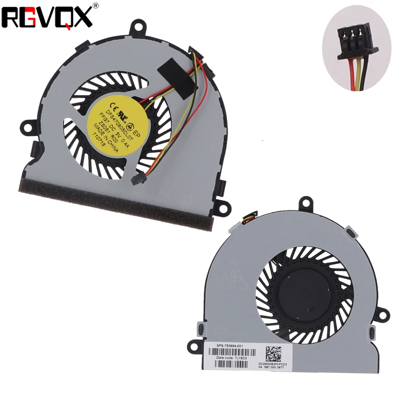 Новый вентилятор охлаждения для ноутбука Dell Inspiron 15 15R 17 17R 3521 3721 5521 5535 5721 DC28000C8F0 74X7K