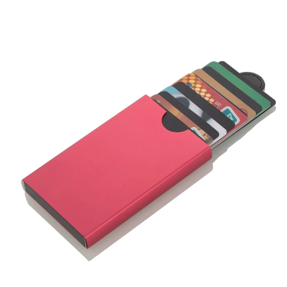 Новинка 2019 стильный кредитный держатель для карт Складывающийся ID Bank мужские