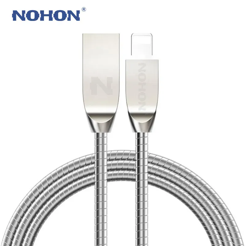 NOHON usb кабель для быстрой зарядки 8pin USB iOS 7 8 9 10 Apple iPhone 8X7 6 6S Plus 5 5S SE мобильный