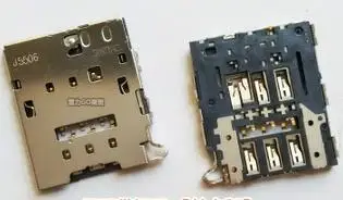 50 шт./лот оригинальный новый модуль для считывания sim-карт Samsung Galaxy S6 EDGE G920P G920F G920V