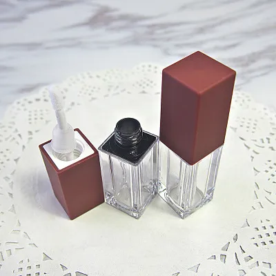 colour 4 10 Вт, 30 Вт, 50 шт. квадратный тюбик для блеска для губ трубка Портативный Мини бутылки для многоразового использования губы бальзам в бутылке щетка Контейнер губная трубка косметика парфюмерия диспенсер 5 мл - Цвет: colour 4