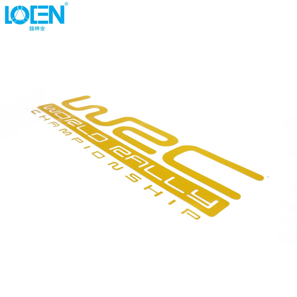 WRC World Rally Championship Racing для автомобильного стайлинга светоотражающий виниловый