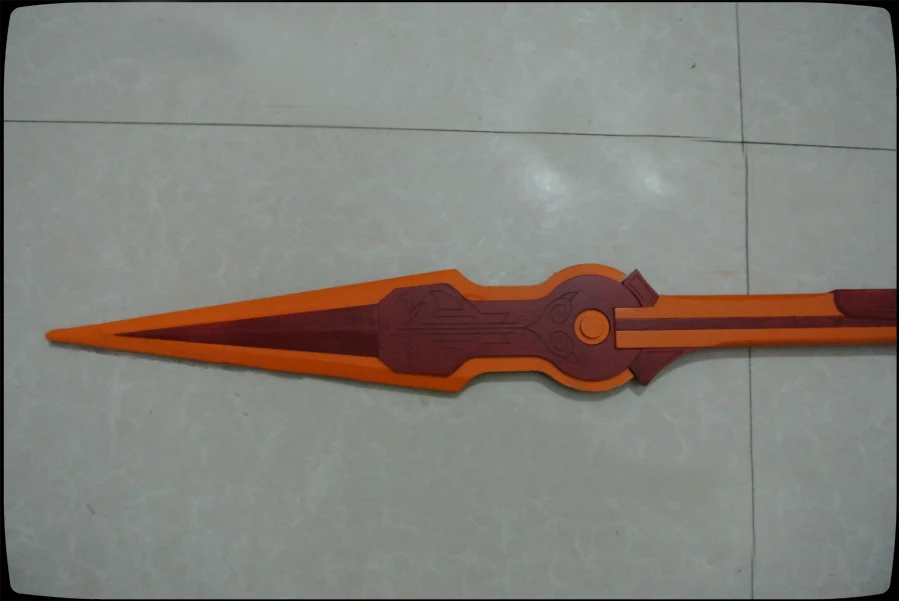 RWBY Pyrrha Nikos Weapon Milo и Akouo Косплей Реплика Javelin Shield Prop | Тематическая одежда униформа