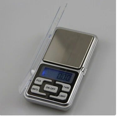 

Fashion Hot 500g/0.1g Mini Electronic Digital Pocket Scale Jewelry Weighing Balance Counting Function Blue LCD g/tl/oz/ct