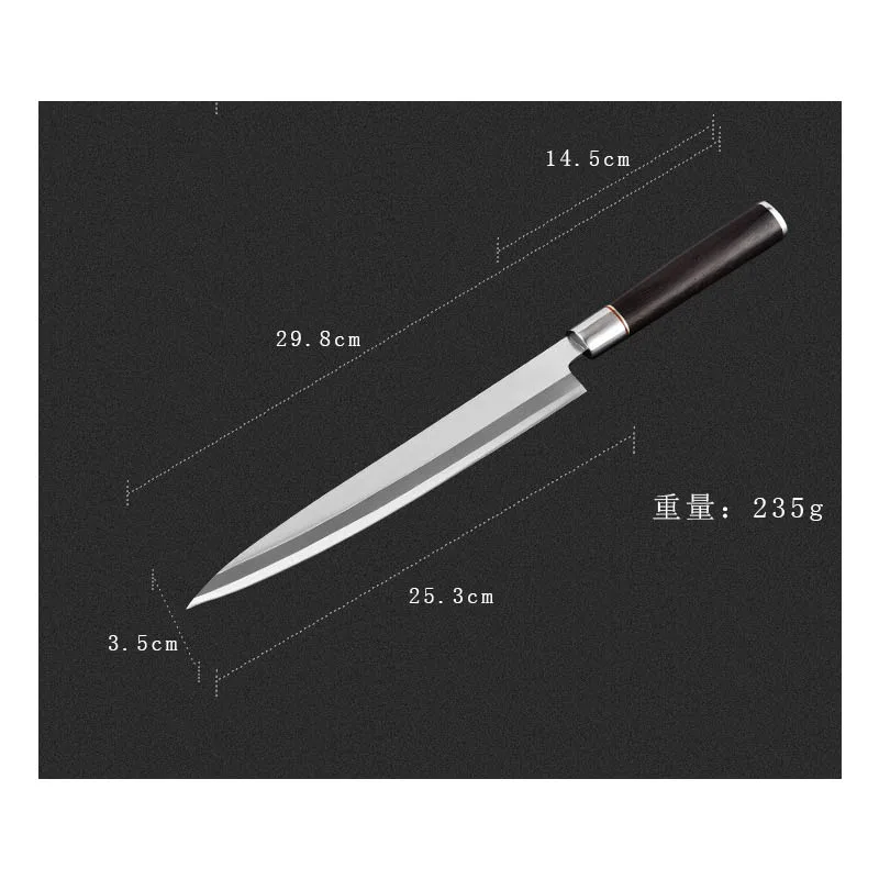 style 1 1 шт. 308 г кухонный нож звезда шеф-повара 375 г нож для рыбы - Цвет: style 1