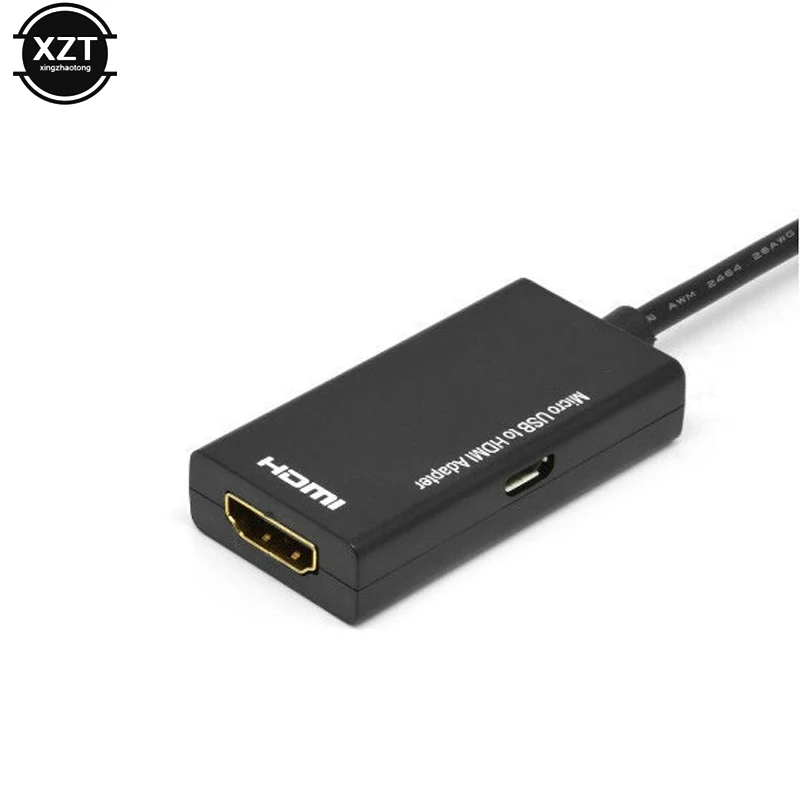 Mirco USB 5pin к HDMI кабелю HDTV адаптер 1080P для Samsung SONY Xperia Z1 Z2 HTC ONE M7 M8 Desire LG G2 G3
