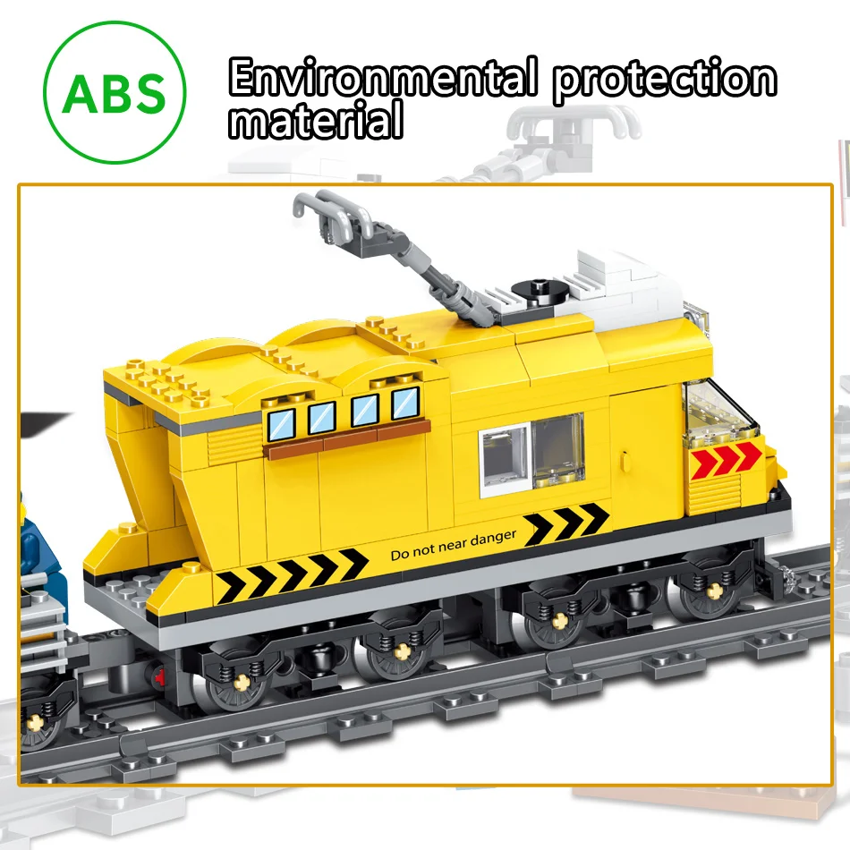 Zug серия Modell Bausteine Kompatibel Legoing Поезд игры галоп железнодорожный транзит блок зигеля