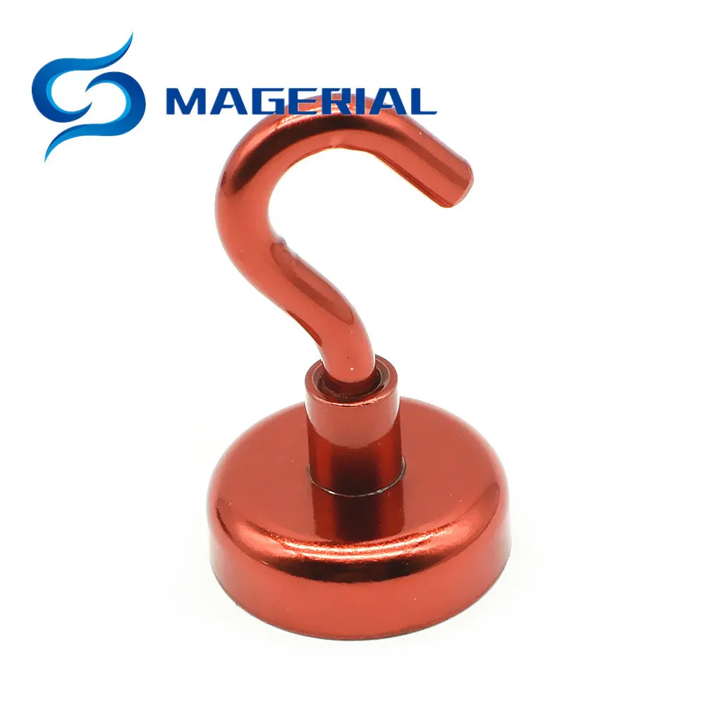 2PCS Magnet Hook Door Organizer Diameter 25mm Magnetic Pots Coat 1&quot Dia. Strong for Home Kitchen Utensils Hanger 7 Colors|Магнитные