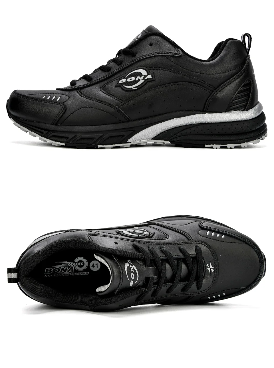 BONA/Новинка года; Мужские дышащие кроссовки; zapatillas hombre; уличные спортивные кроссовки; легкие кроссовки для ходьбы; Мужская обувь для бега