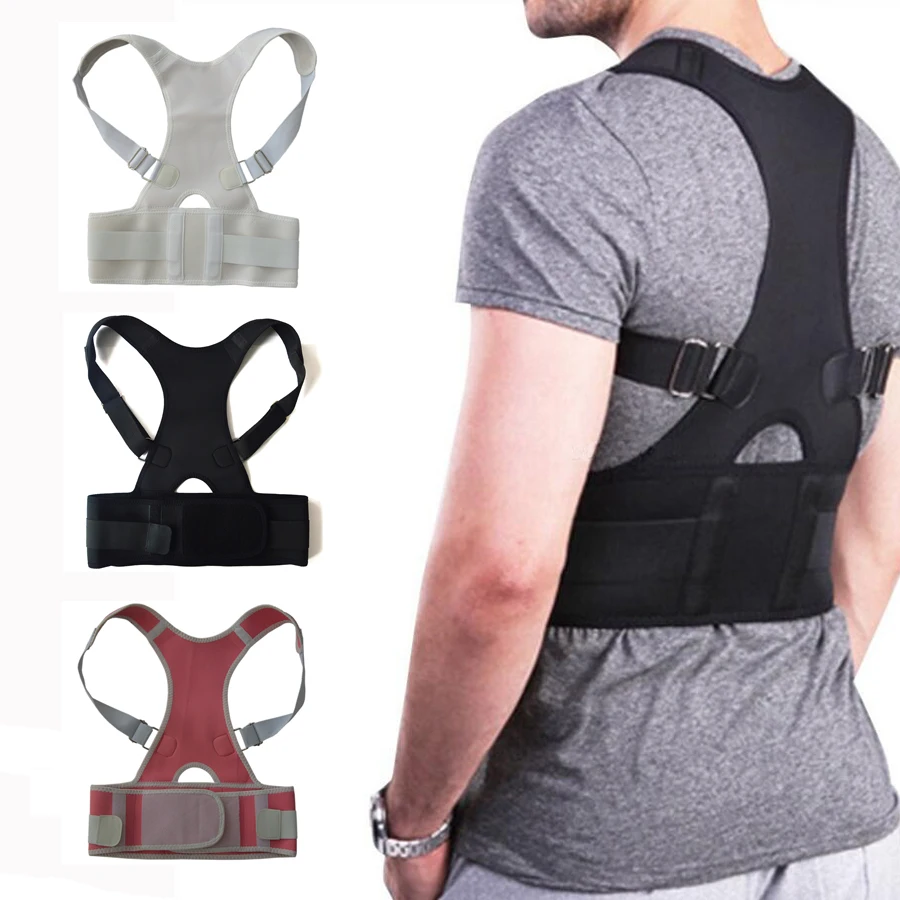 Регулируемый корректор плеч поддерживающий Корректор осанки корсет для спины