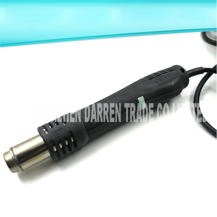 

2008 ESD display digitale heat gun Saldatura blower gun 220 V 120L/min 100-500 (degrees Celsius) Soldering Stations