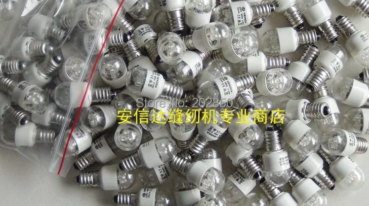 Швейная лампа/LED E14 Bubble Light 0 5 Вт 230 В 50 Гц 20 мА детали бытовой швейной машины для Juki