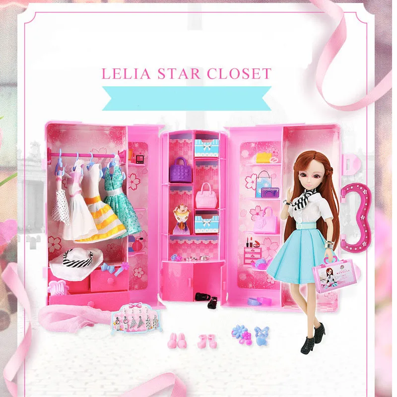 Кукла Lelia модное платье одежда обувь костюмы для девочек Игрушки Куклы kawaii