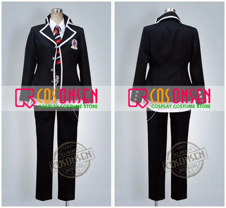 COSPLAYONSEN High Quaility Ao no Blue Exorcist Rin Okumura Yukio Cosplay Costume JP School Uniform Full Set All Size | Тематическая