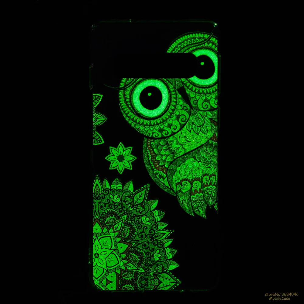 Светящийся чехол для телефона samsung Galaxy S10/S10 Плюс/S10e мягкий светящийся в темноте из