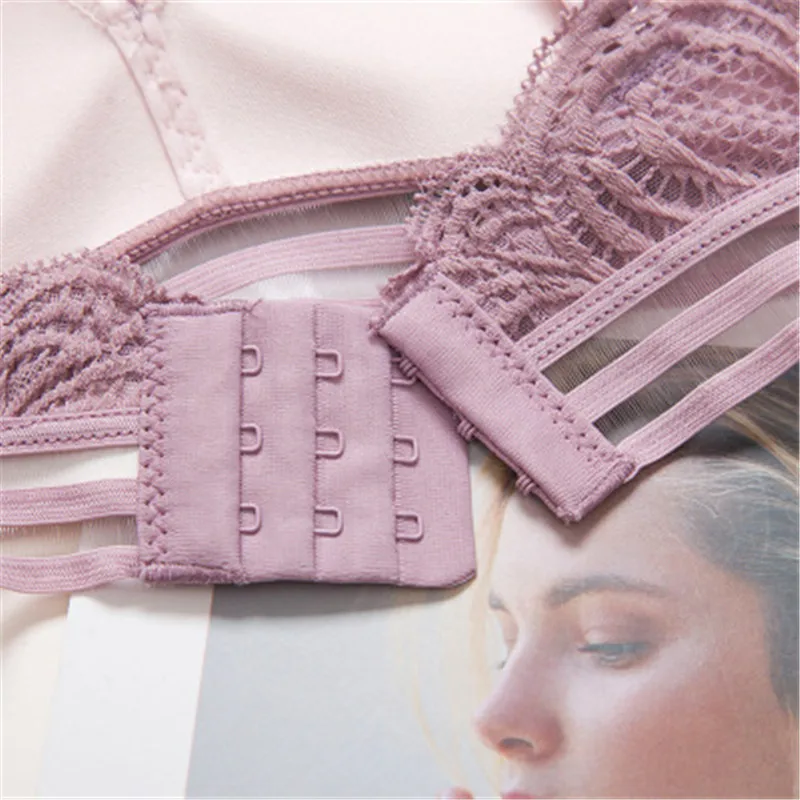 Женский ультратонкий кружевной бюстгальтер с чашкой B|Бюстгальтеры| |