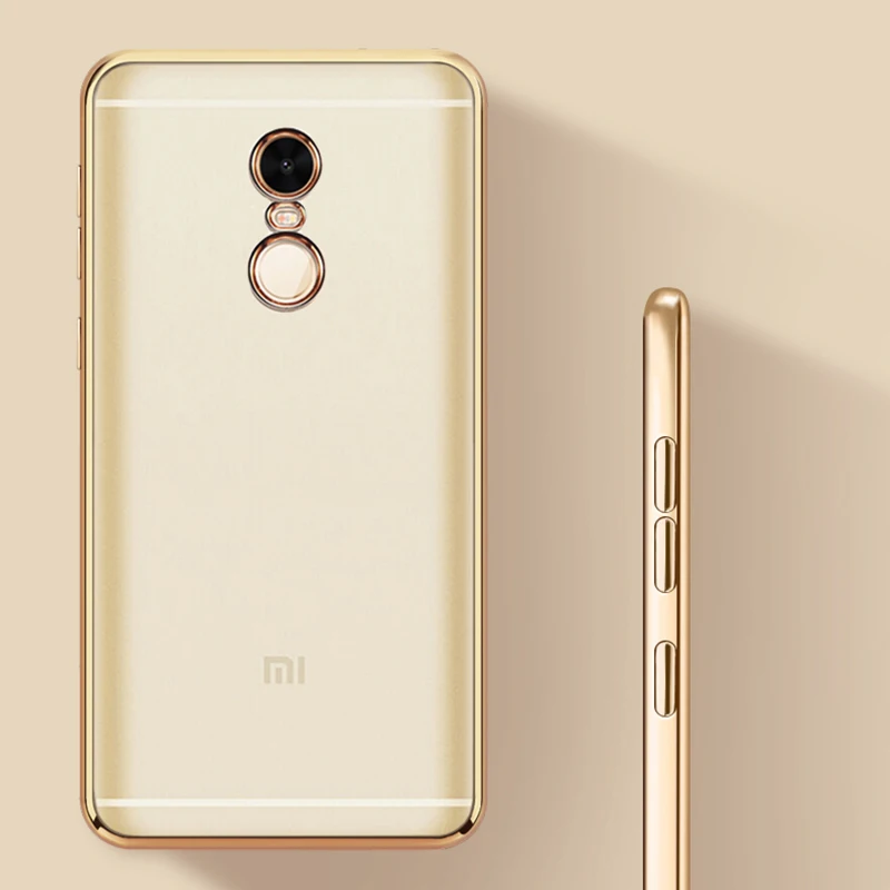 luxury Soft TPU Plating Case For Xiaomi Mi A1 Max 6 5S 4i 4C Cover Redmi 4X 4A 5 5A note5 6X Note4 Pro Phone |