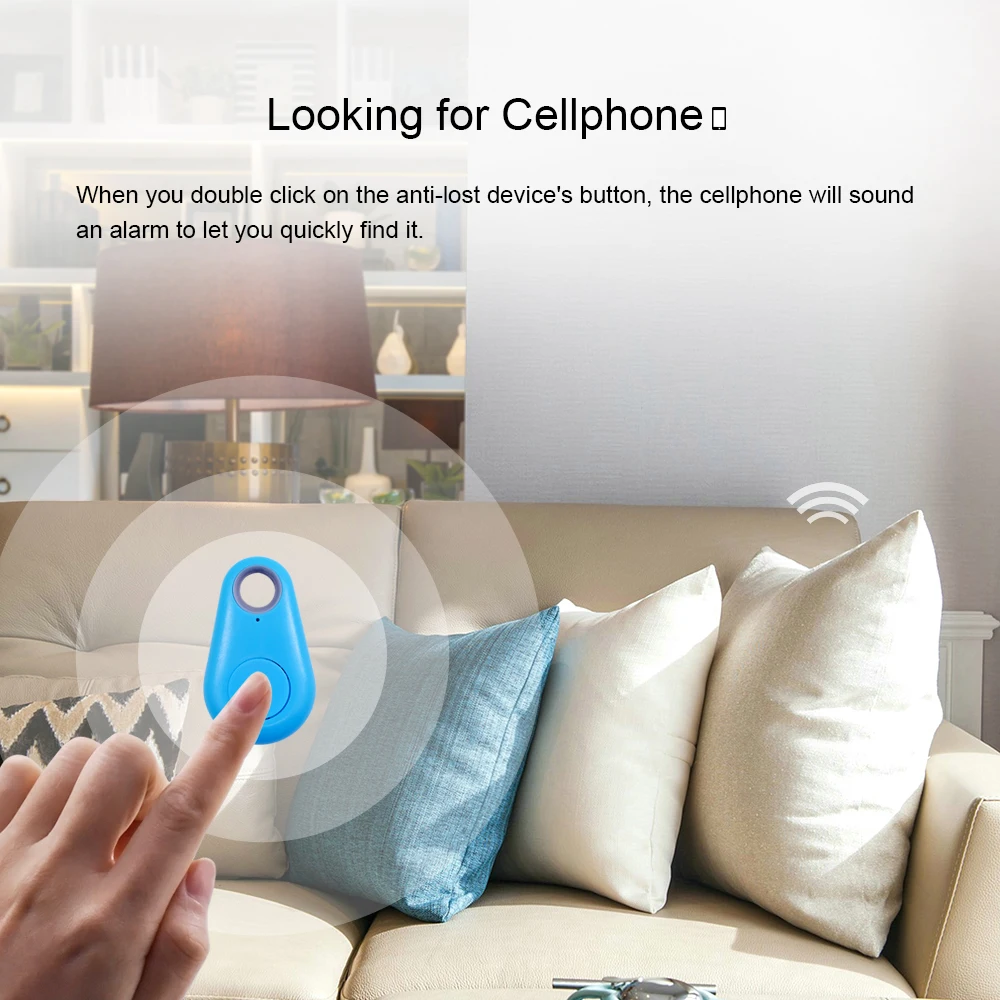 CHIPAL Bluetooth трекер для ключей смарт поиска GPS локатор идентификационный номер