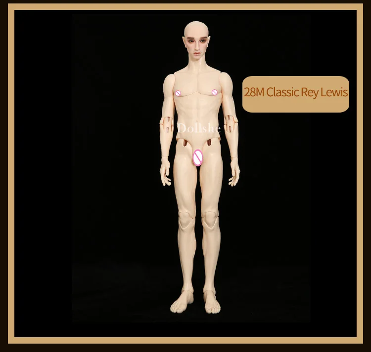 Dollshe craft DS REY LEWIS bjd sd кукла 1/3 модель тела девушки oueneifs Высокое качество Смола игрушка Бесплатный глаз бусины магазин