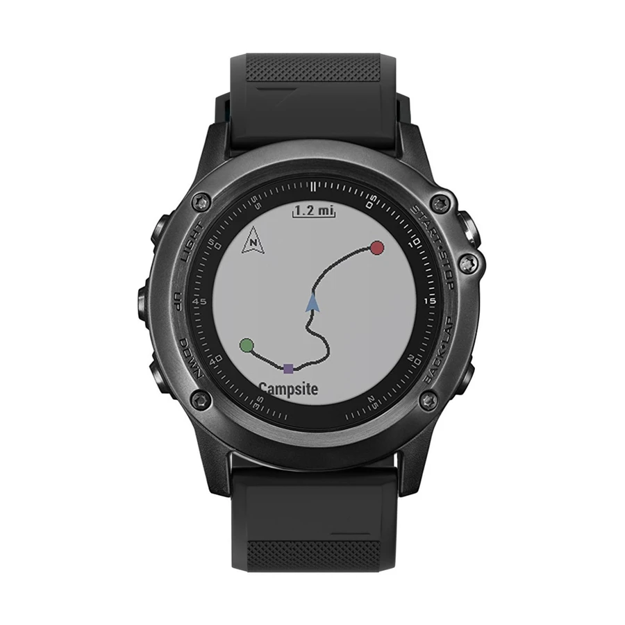 XBERSTAR ремешок для часов Ремешок для Garmin Fenix 5X для Garmin Fenix 3 3 HR gps часы замена силиконовый Easyfit браслет на запястье