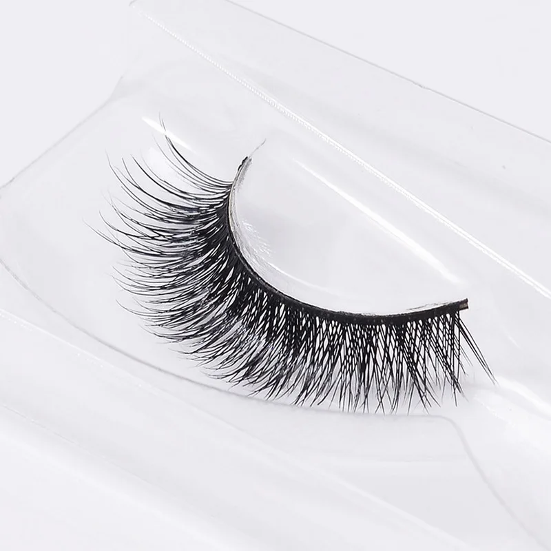 Норковые ресницы 3D долговечные натуральные и легкие норковые 1 пара S201|eyelashes 1|lashes