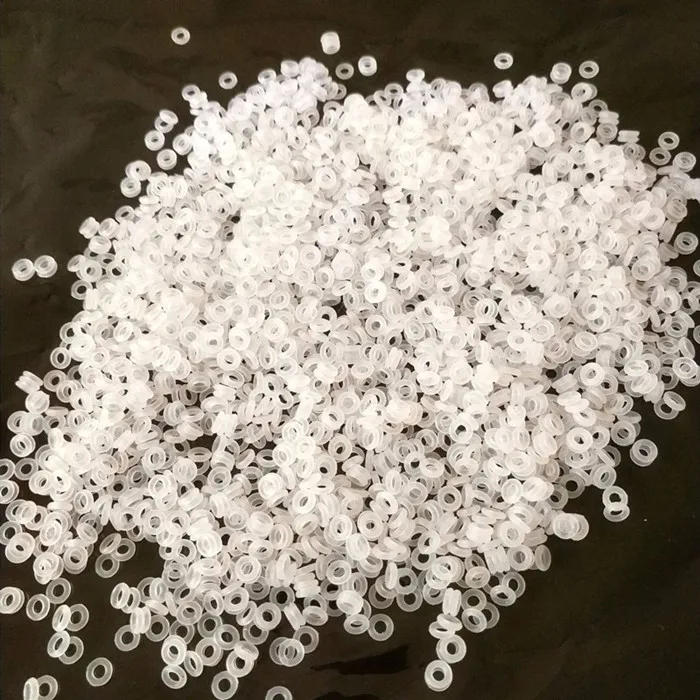 100pcs 100/набор охотничьих резиновых уплотнительных колец в трех цветах, Опциональная шайба, Зажимная шайба/дротика для замены стрелы - Цвет: 100pcs