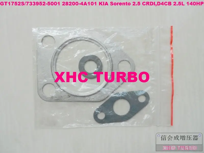 Турбокомпрессор GT1752S 733952 28200 4A101 для KIA Sorento 2 5 CRDI D4CB л л.с. 02 07|turbocharger|turbocharger gt1752s |