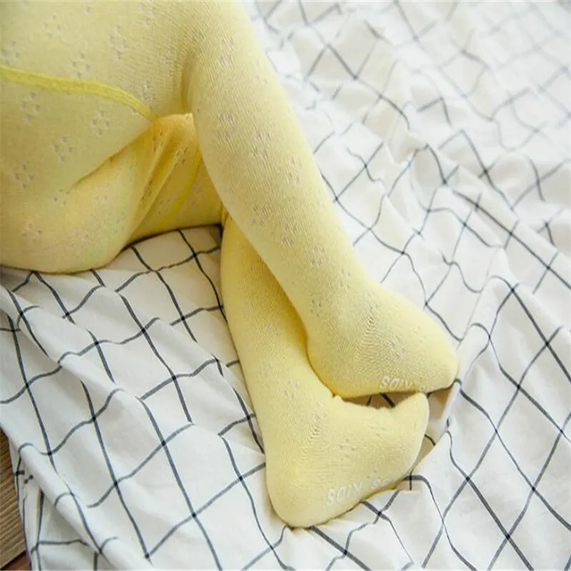 Детские колготки Хлопковые для девочек Bebe Колготки новорожденных с цветочным