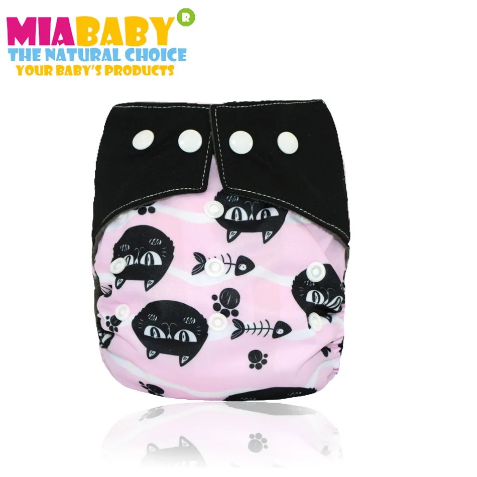 MIABABY-pa&ntilde;ales de tela para beb&eacute;, ropa interior de bamb&uacute; de carb&oacute;n vegetal, alta absorbente pero no voluminosa, se adapta a beb&eacute;s de 3-15kg, OS actualizado por la noche AI2-2