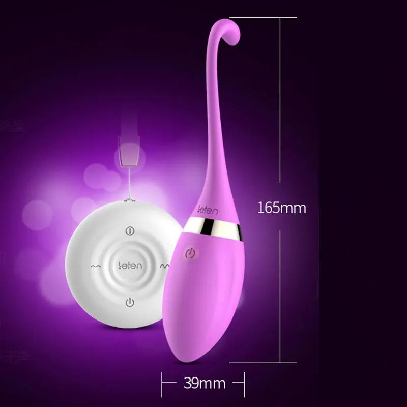 Секс игрушки Leten для женщин вибрирующее яйцо с беспроводным дистанционным