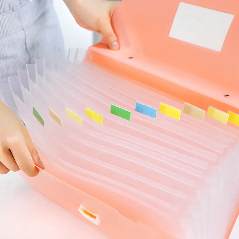 Простой стиль многослойная папка A4 для студенческих документов