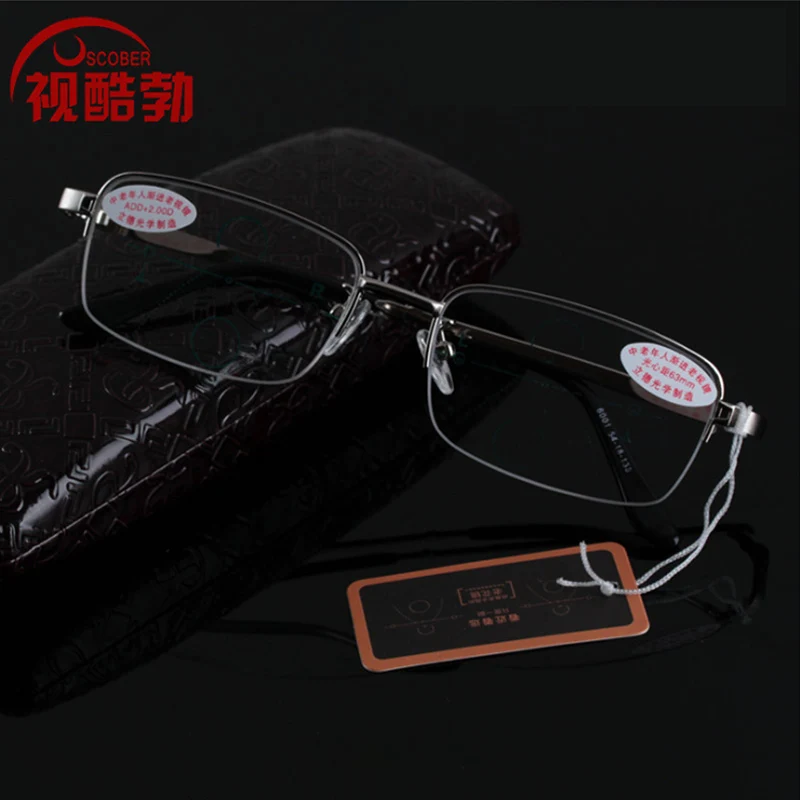 

2019 Ultralight Progressive multifocal reading glasses men smart zoom titanium reading glasses women far near sight anti-blue Walking and Driving presbyopic glasses