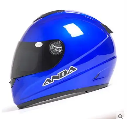 Шлем мотоциклетный длинный для мужчин и женщин всесезонный противотуманный