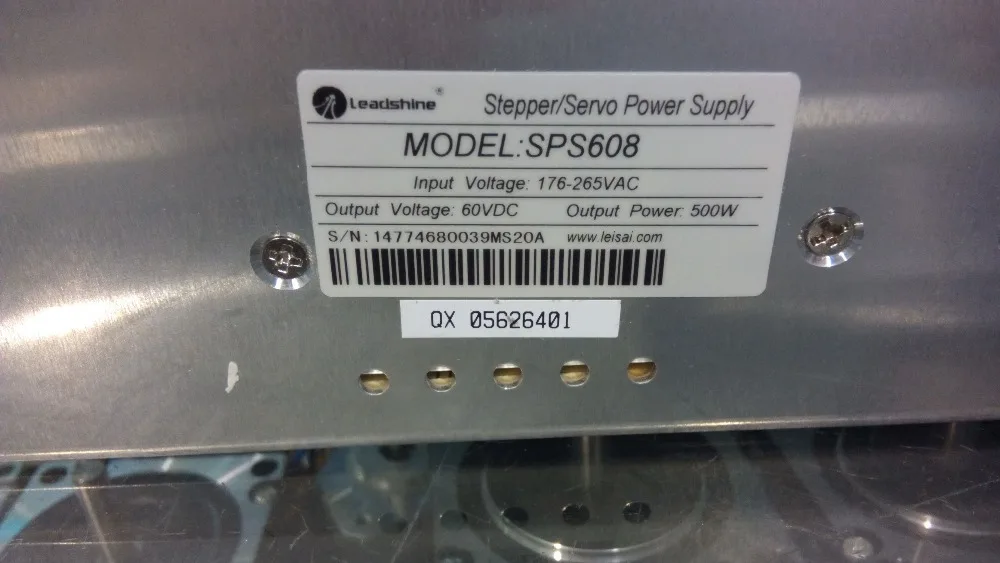 Новый блок питания Leadshine SPS608 мощностью 500 Вт специально разработанный для шаговых