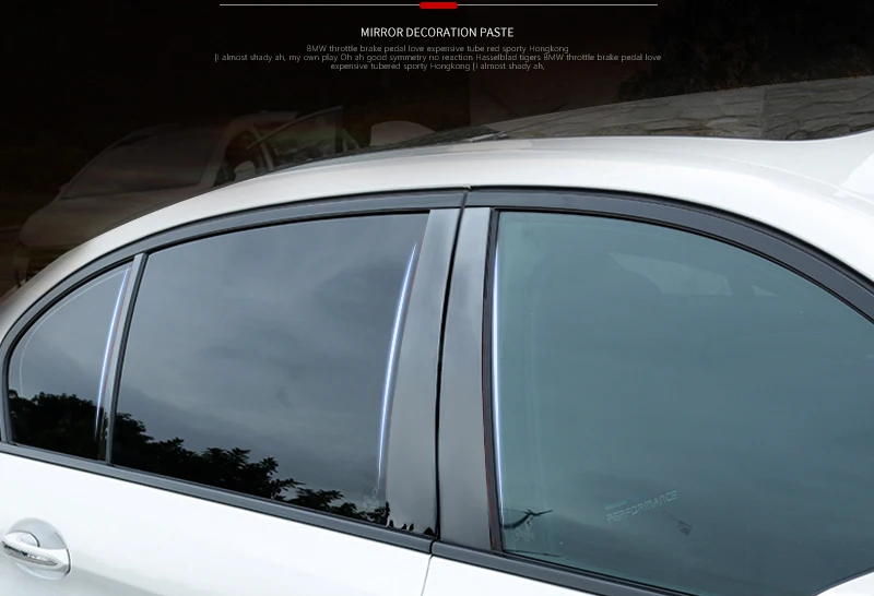 10 шт. декоративные накладки на все центральное окно колонны для Mazda 5 CX5 2012 13 14 15 16 17
