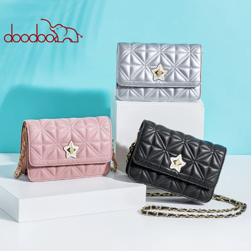 DOODOO новинка 2018 года женская сумка-мессенджер из искусственной кожи алмазный в