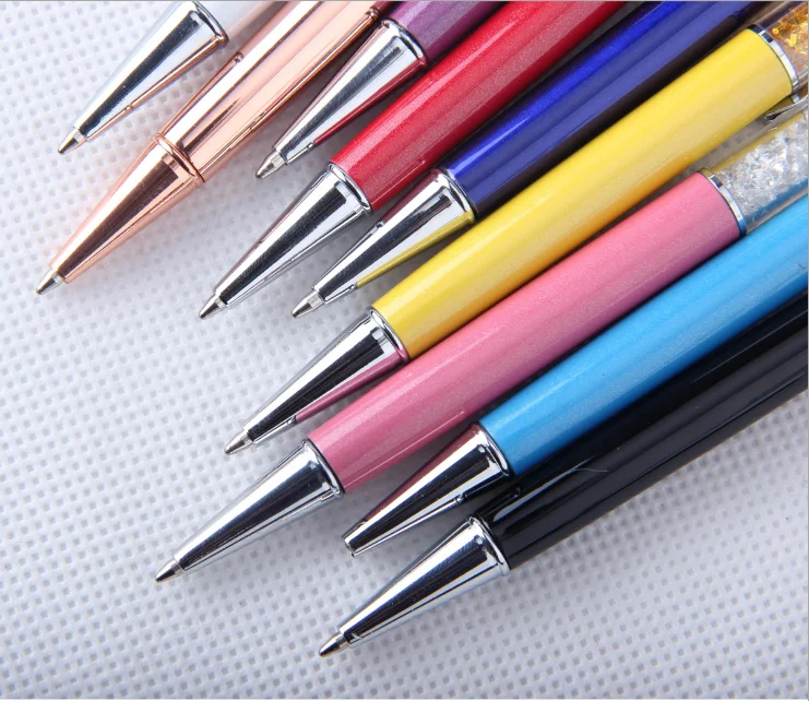 LolliZ 1 Pcs Creative Crystal Pen Diamond Ballpoint Pens Stationery Ballpen Stylus Touch 0.7 mm Black Refill | Канцтовары для офиса