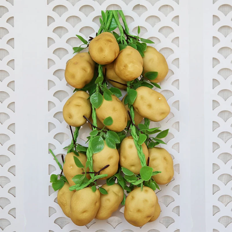 Креативная искусственная Картофельная Гирлянда для дома ресторана декоративное