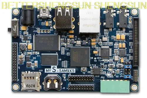 

free shipping AT91SAM9X35 Atmel board ARM9 industrial grade single board control board core