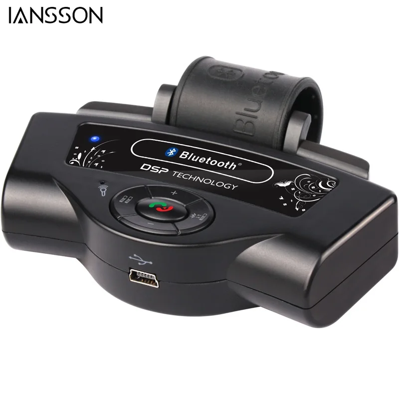 Новый высококачественный BT 8109B руль автомобиля Bluetooth комплект для громкой связи с