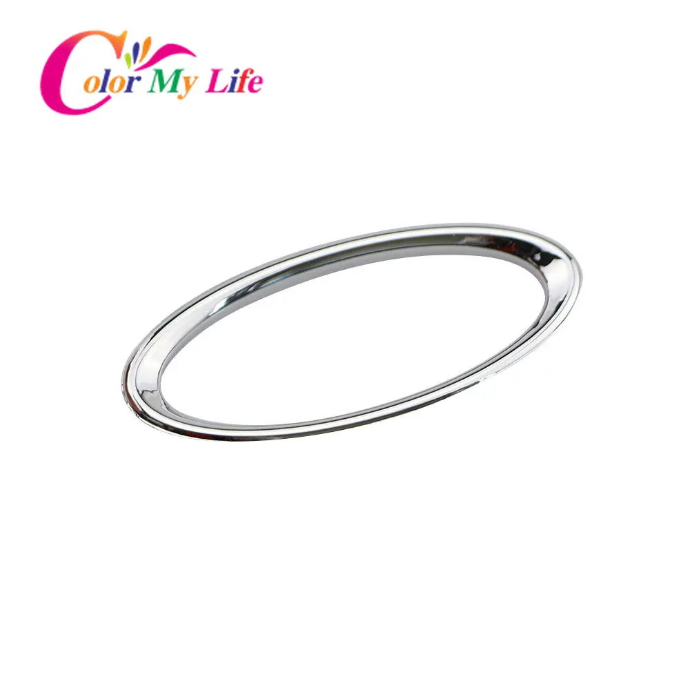 Цвет моя жизнь автомобиля ABS хром интерьера рулевого колеса украшения отделка