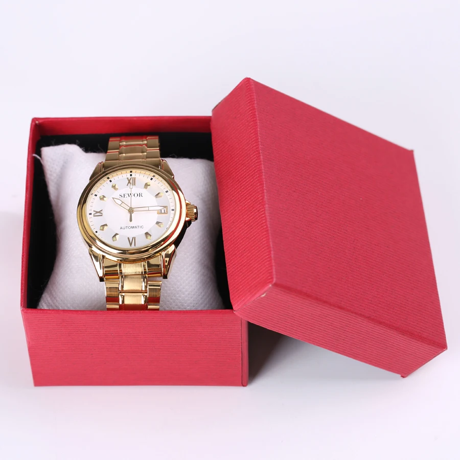 Часы Мужские автоматические механические брендовые полностью Стальные