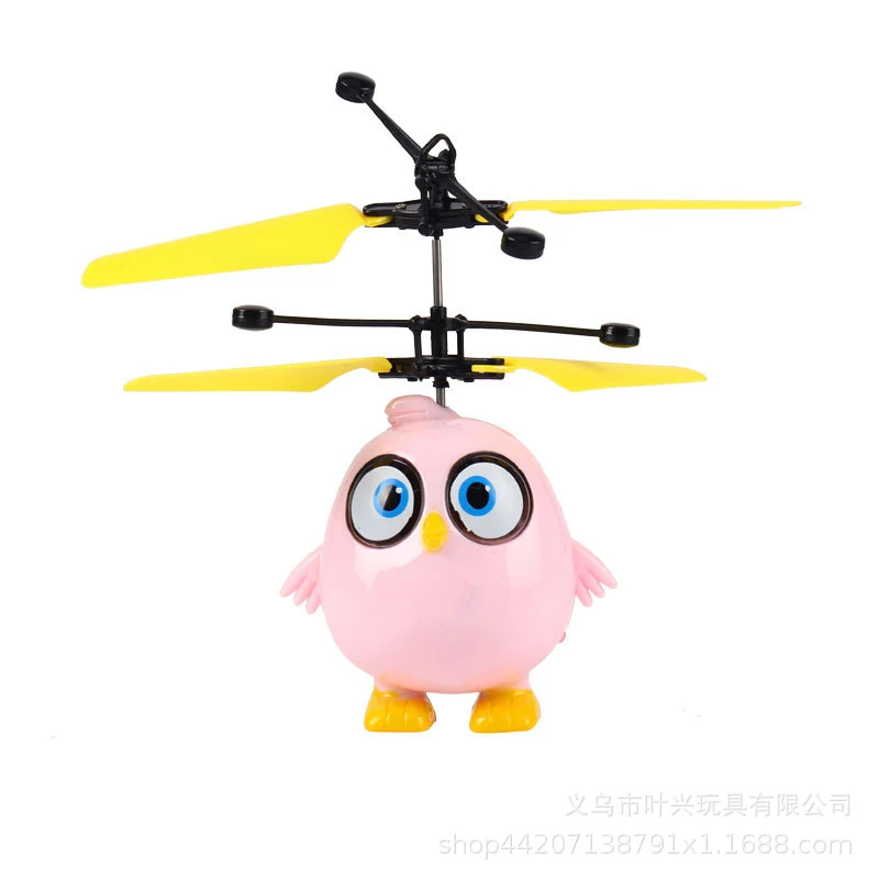 Светящиеся летающие Angry Bird рождественские новогодние игрушки для детей крылья