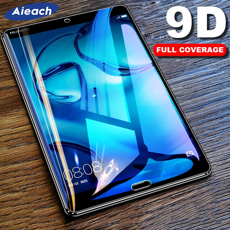 

9D Curved Edge Tempered Glass Film For Samsung Galaxy Tab A 10.5 2018 A 10.1 8.0 2019 Screen Protector For Galaxy Tab S4 S5e S6