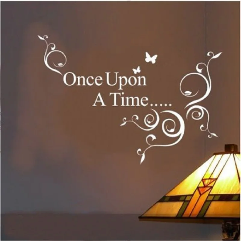 Наклейка на стену сделай сам бабочка цветок лоза виниловые наклейки съемная